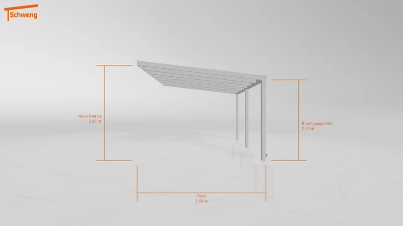 #DE Schweng Terrassenüberdachung S400 (ID 85bq3m)