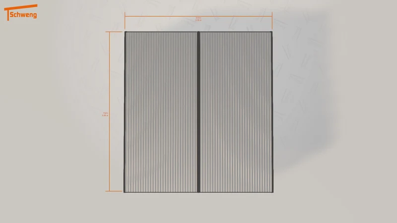 #DE Schweng Flachdachcarport C600+ (ID 9wpj7v) #MTG
