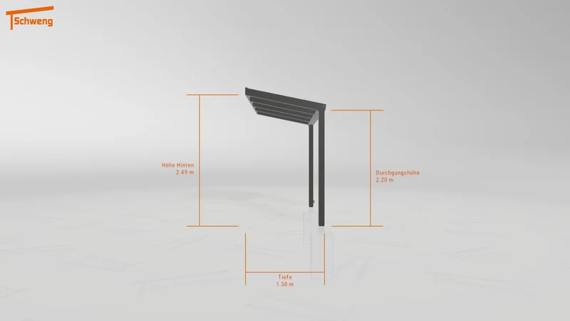 #DE Schweng Terrassenüberdachung S350 (ID 42jkp7)