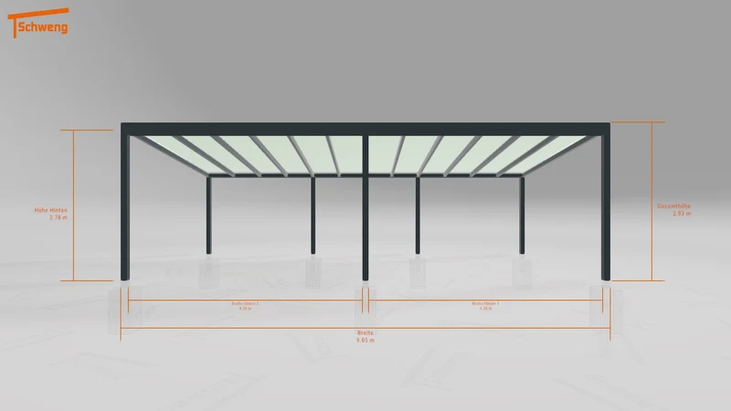 #DE Schweng Pultdachcarport S400 (ID 42jk77) #MTG