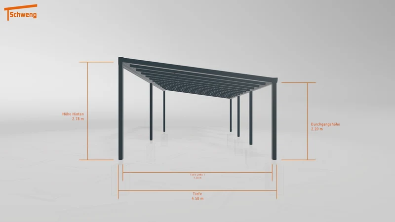 #DE Schweng Pultdachcarport S400 (ID 42jk77) #MTG