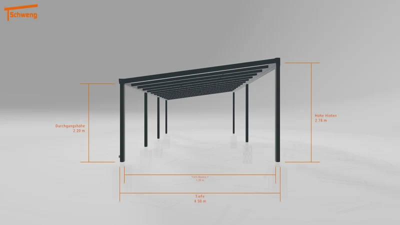 #DE Schweng Pultdachcarport S400 (ID 42jk77) #MTG
