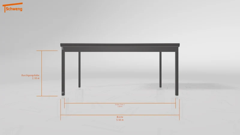 #DE Schweng Terrassenüberdachung S400 (ID mj75dz)