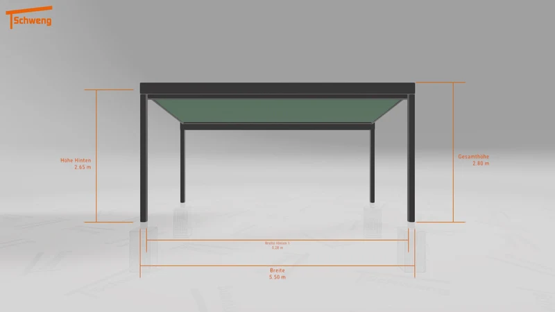 #DE Schweng Terrassenüberdachung S400 (ID mj75dz)