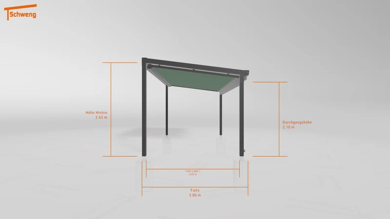 #DE Schweng Terrassenüberdachung S400 (ID mj75dz)