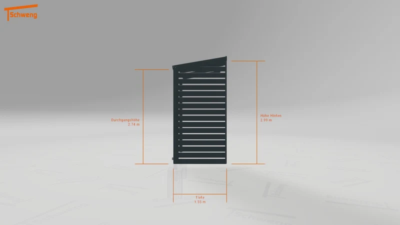 #DE Schweng Terrassenüberdachung S350 (ID dv3qpy)
