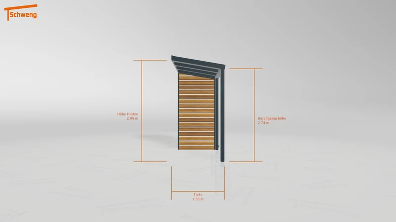 #DE Schweng Terrassenüberdachung S350 (ID 42jxdm)