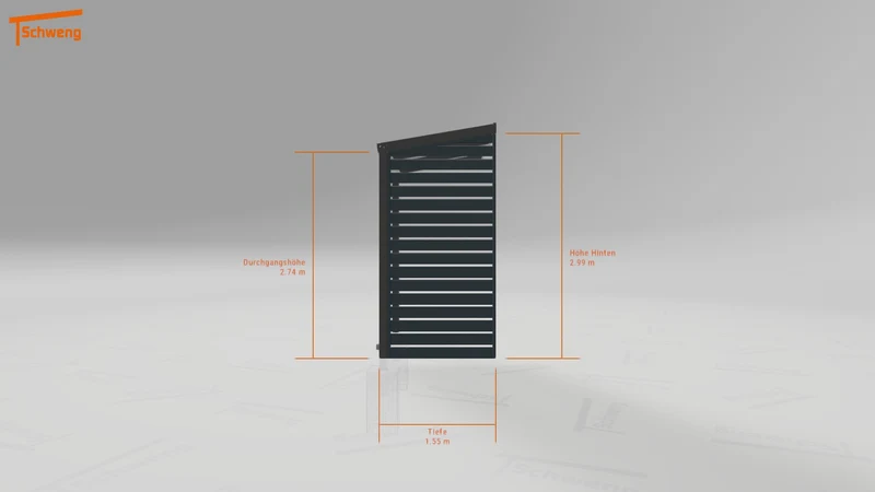 #DE Schweng Terrassenüberdachung S350 (ID mj7pz5)
