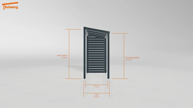 #DE Schweng Terrassenüberdachung S350 (ID zbg5n5)