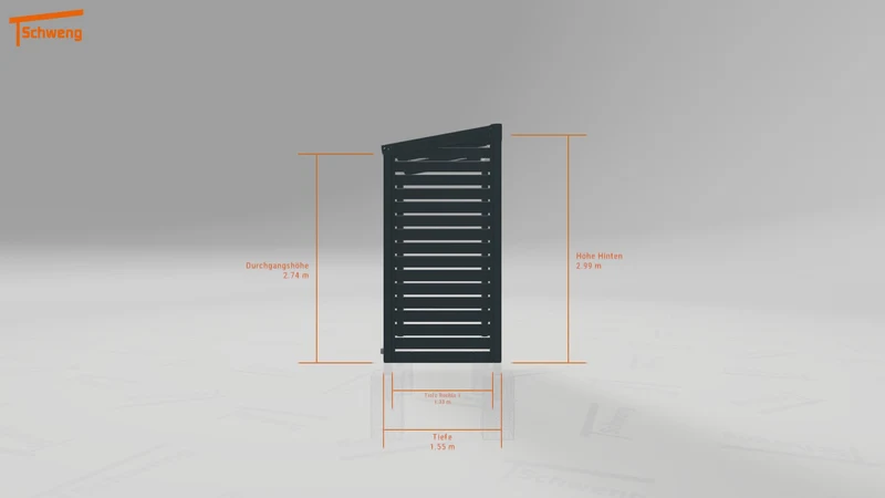 #DE Schweng Terrassenüberdachung S350 (ID zbg5n5)