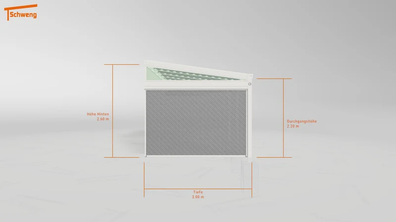 #DE Schweng Terrassenüberdachung S400 (ID mj7vqr)