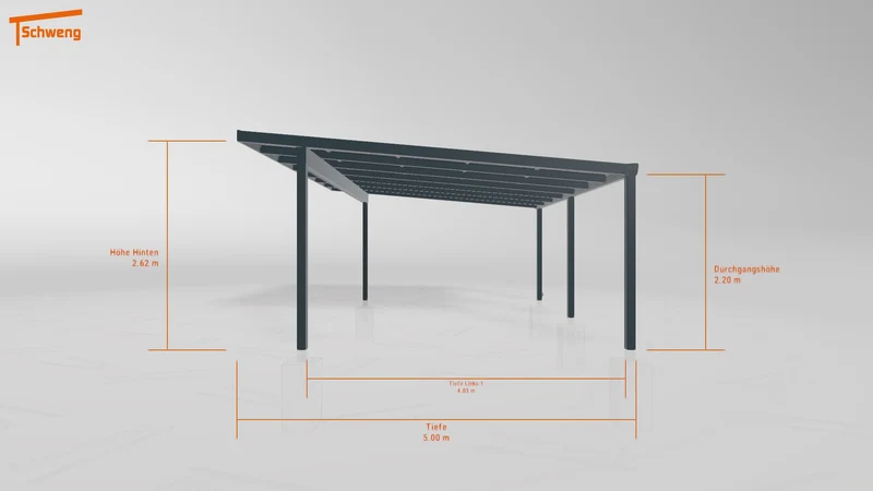 #DE Schweng Pultdachcarport S400 (ID 85bjyd) #MTG