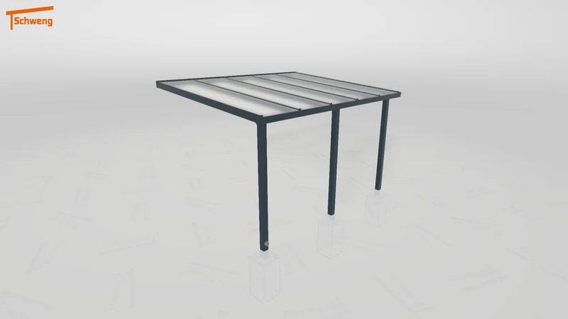 #DE Schweng Pultdachcarport S350 (ID qdw9ng)