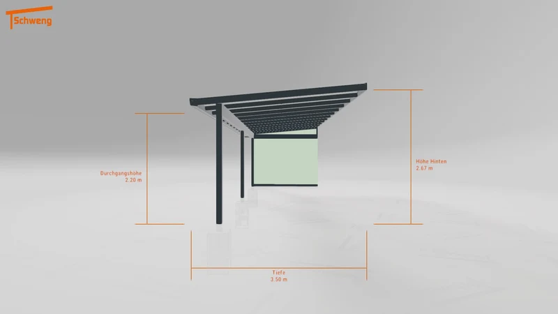 #DE Schweng Terrassenüberdachung S400 (ID 9wpnj8)