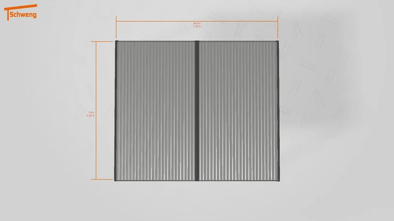 #DE Schweng Flachdachcarport C600 (ID 77mx9z) #MTG