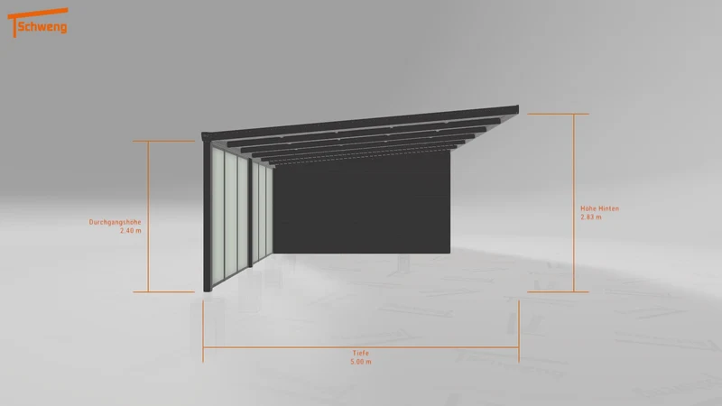 #DE Schweng Pultdachcarport S400 (ID g7grz8)