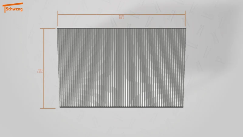 #DE Schweng Pultdachcarport S400 (ID g7grz8)