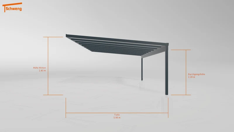 #DE Schweng Terrassenüberdachung S400 (ID jj9m3y)