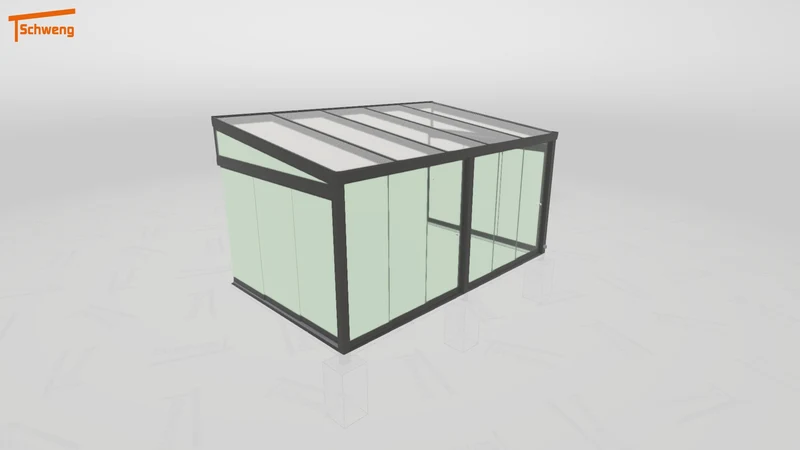 #DE Schweng Terrassenüberdachung S400 (ID mj7qy9)