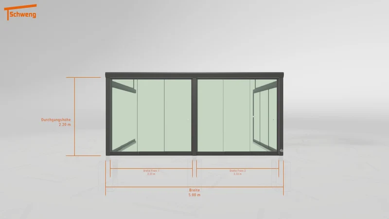 #DE Schweng Terrassenüberdachung S400 (ID mj7qy9)