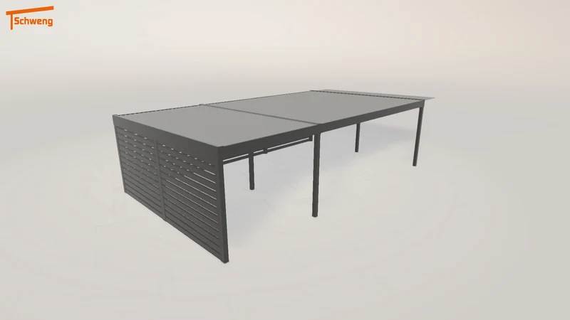 #DE Schweng Flachdachcarport C600 (ID ygn2gz) #MTG