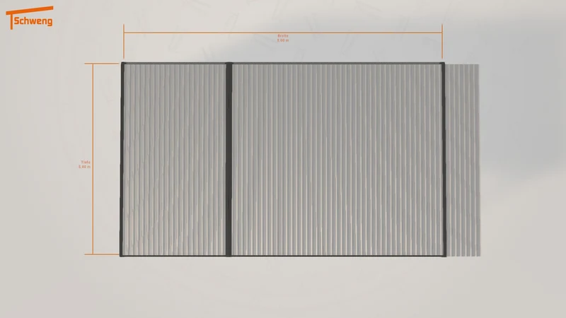 #DE Schweng Flachdachcarport C600 (ID ygn2gz) #MTG