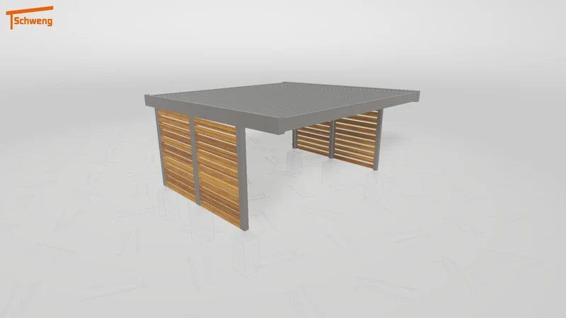 #DE Schweng Flachdachcarport C600+ (ID 9wp5w4) #MTG