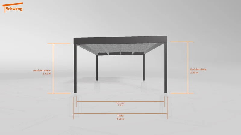 #DE Schweng Flachdachcarport C600 (ID bkg7vb) #MTG