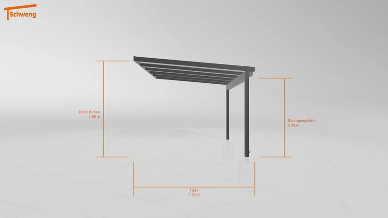 #DE Schweng Terrassenüberdachung S350 (ID v4rz33)