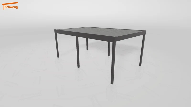 #DE Schweng Flachdachcarport C600 (ID dv3dpr)