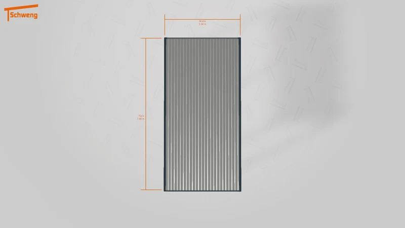 #DE Schweng Flachdachcarport C600 (ID 2qx3rb)