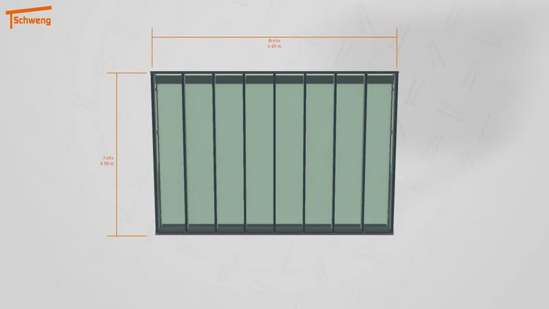#DE Schweng Terrassenüberdachung S400 (ID jj9p5m)
