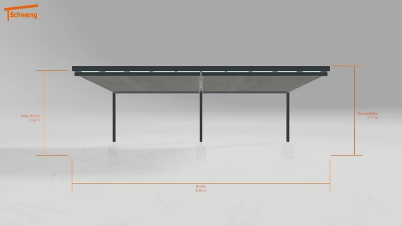 #DE Schweng Terrassenüberdachung S350 (ID dv3d57)