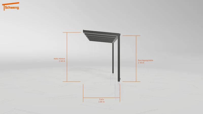 #DE Schweng Terrassenüberdachung S350 (ID 338yw3)