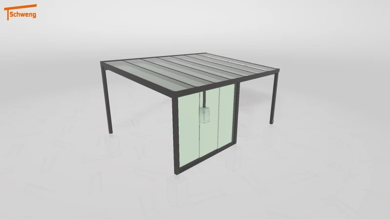 #DE Schweng Terrassenüberdachung S400 (ID w3n7vg)