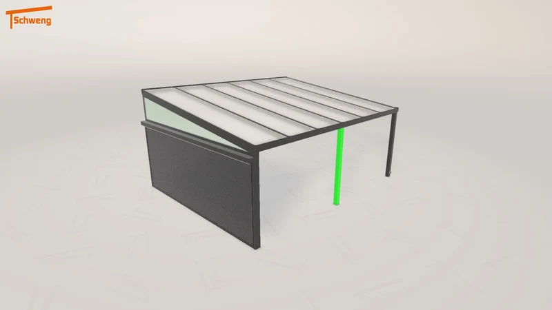#DE Schweng Terrassenüberdachung S400 (ID jj9zkb)