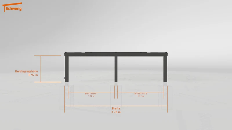 #DE Schweng Terrassenüberdachung S350 (ID 85bdxn)