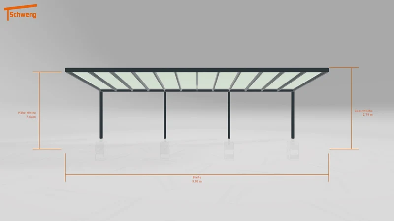 #DE Schweng Terrassenüberdachung S400 (ID ygn837)