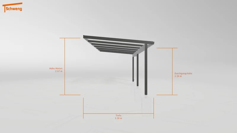 #DE Schweng Terrassenüberdachung S350 (ID x7nqxy)