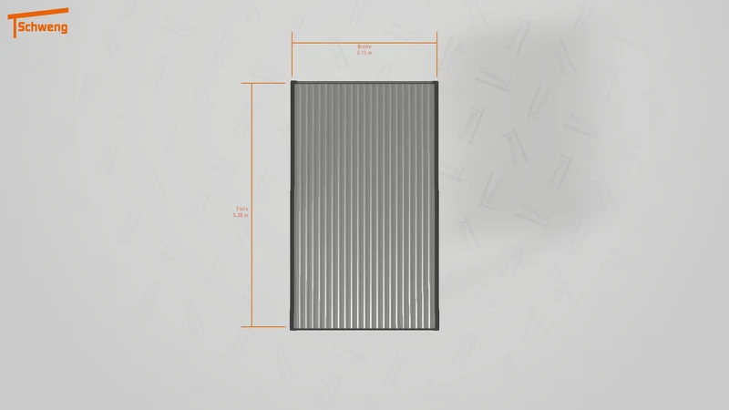 #DE Schweng Flachdachcarport C600 (ID 5mw5np) #MTG