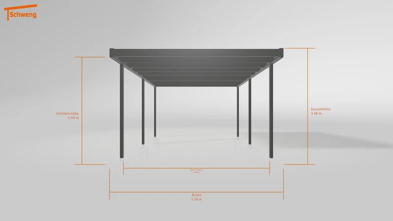 #DE Schweng Flachdachcarport C600 (ID v4rgdy) #MTG