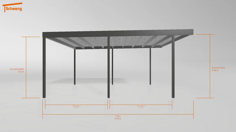 #DE Schweng Flachdachcarport C600 (ID v4rgdy) #MTG