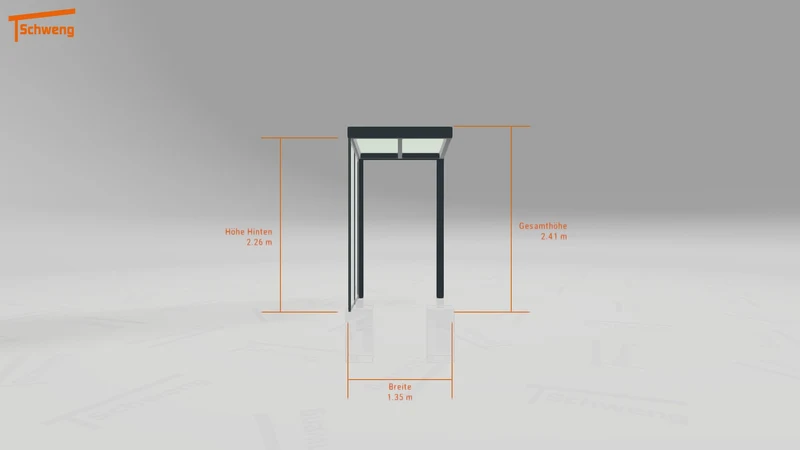 #DE Schweng Terrassenüberdachung S350 (ID mj7kq8)