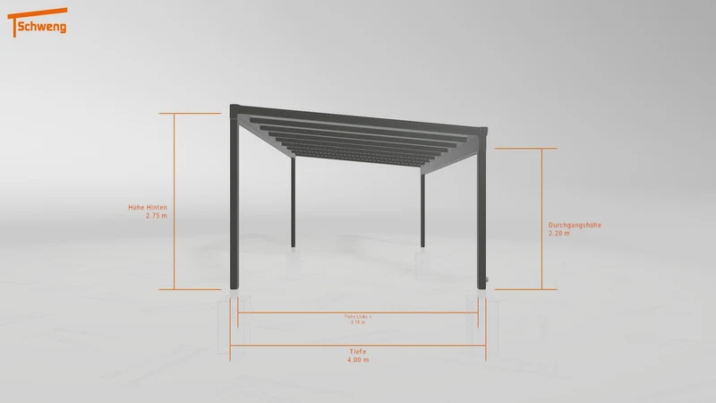 #DE Schweng Terrassenüberdachung S400 (ID x7n438)