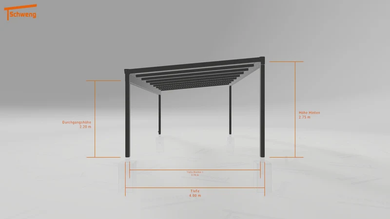 #DE Schweng Terrassenüberdachung S400 (ID x7n438)