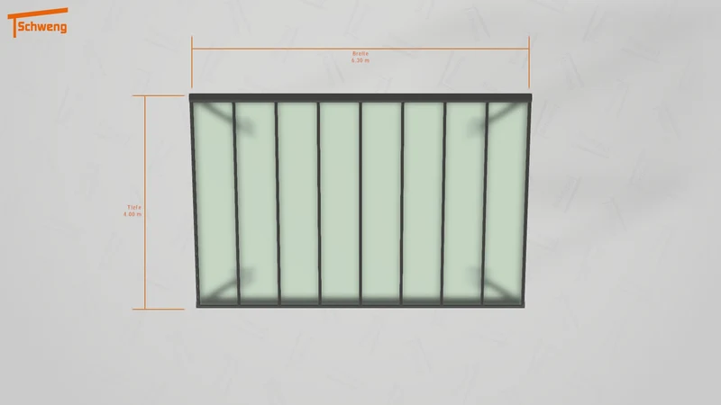 #DE Schweng Terrassenüberdachung S400 (ID x7n438)