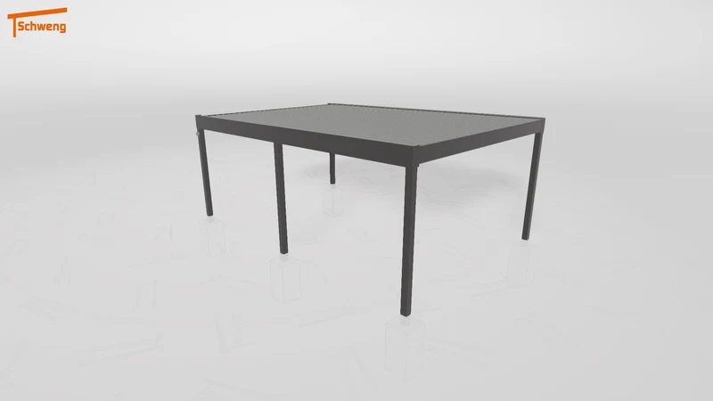#DE Schweng Flachdachcarport C600+ (ID 2qx4jj)