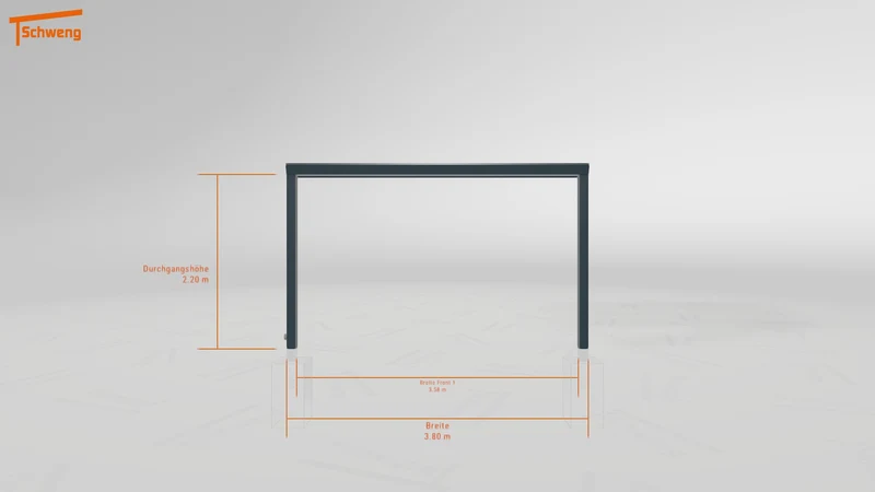 #DE Schweng Terrassenüberdachung S400 (ID dv3m5q)