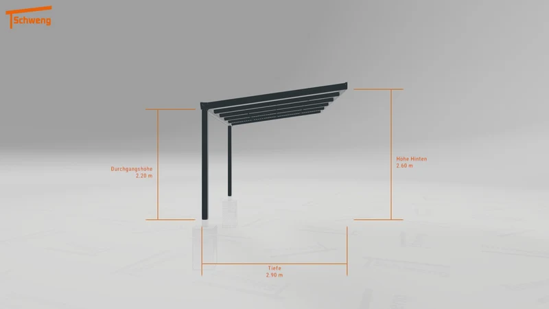 #DE Schweng Terrassenüberdachung S400 (ID dv3m5q)