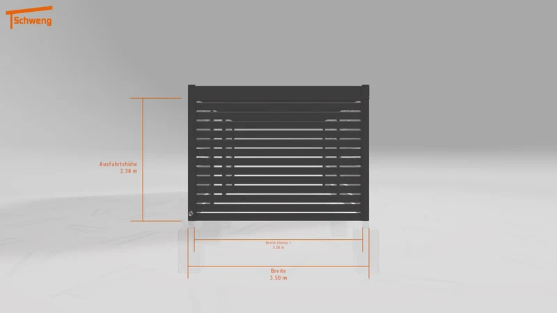 #DE Schweng Flachdachcarport C600+ (ID dv3dxr) #MTG